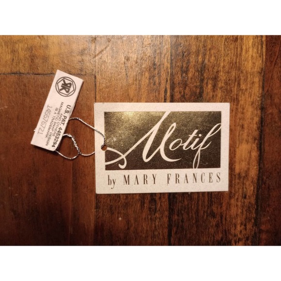 Mary Frances Beaded Evening Handbag Purse Clutch / Cross Body Geometric VTG 70s - Picture 6 of 7